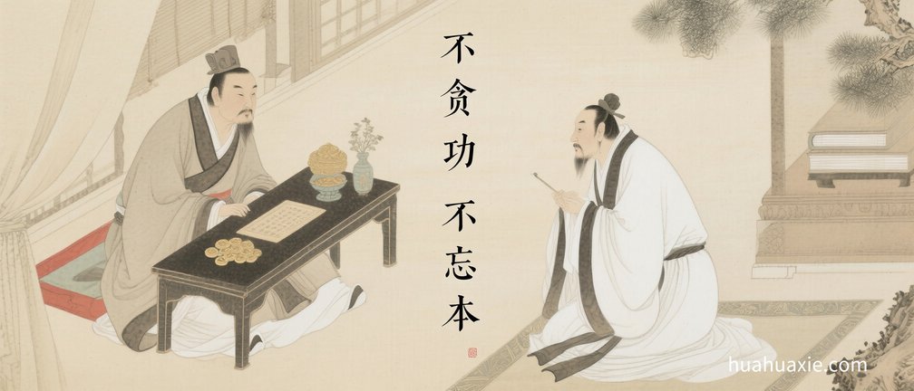 【神传文化】不贪功　不忘本