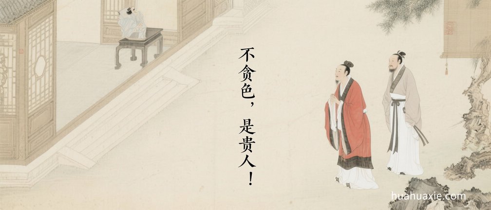 【神传文化】不贪色，是贵人！