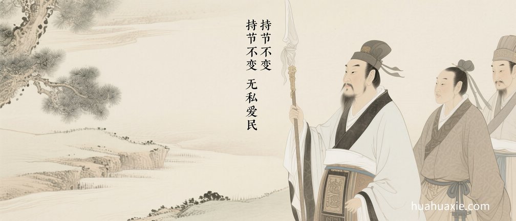 【神传文化】持节不变　无私爱民