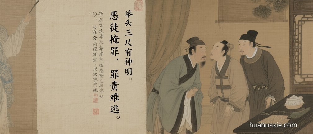 【神传文化】恶徒掩罪，罪责难逃