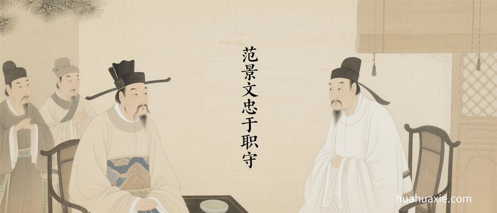 【神传文化】范景文忠于职守