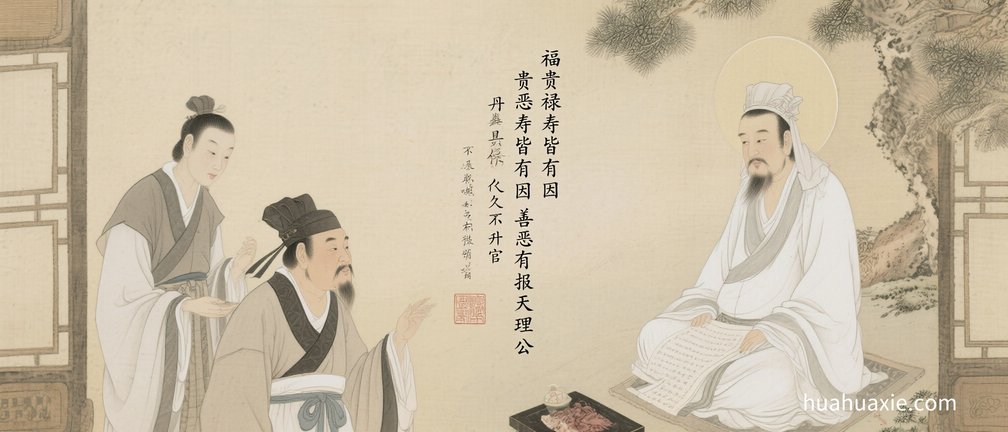 【神传文化】福贵禄寿皆有因　善恶有报天理公