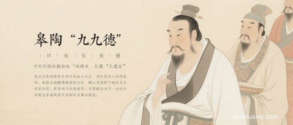 【神传文化】皋陶“九德”