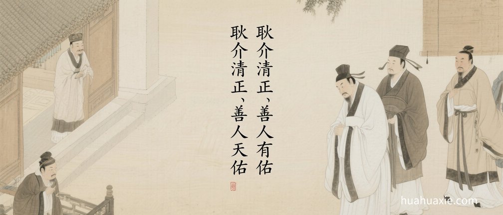 【神传文化】耿介清正　善人天佑