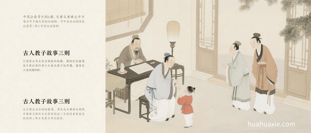 【神传文化】古人教子故事三则