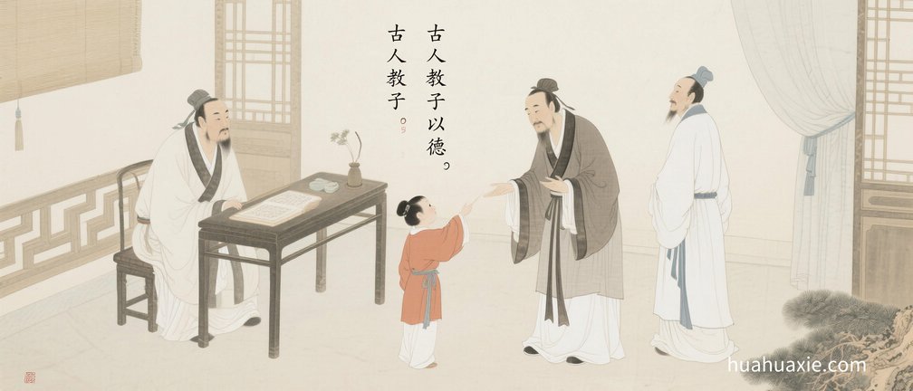 【神传文化】古人教子以德