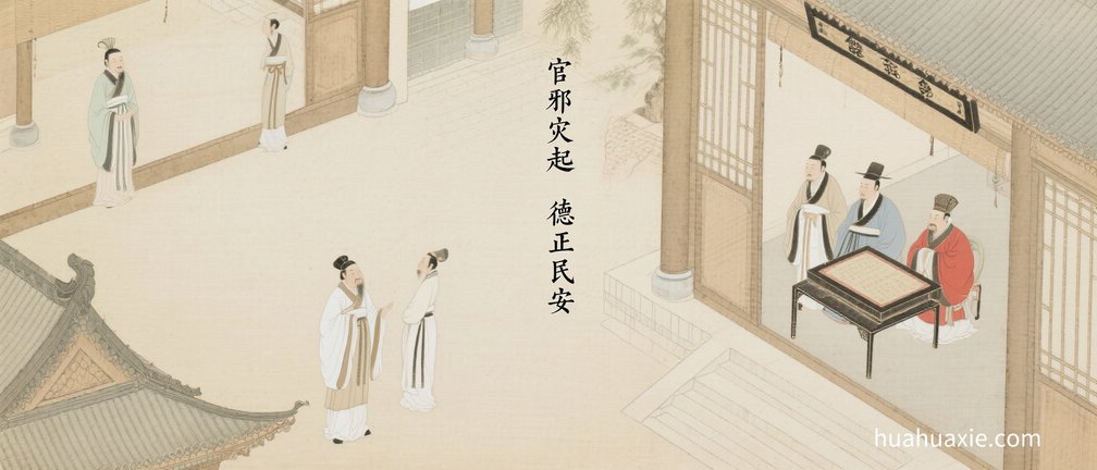 【神传文化】官邪灾起　德正民安
