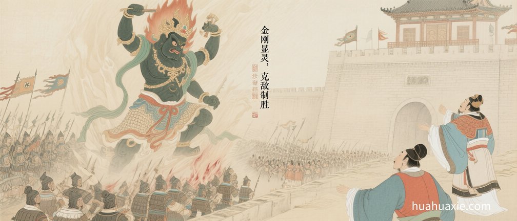【神传文化】金刚显灵，克敌制胜