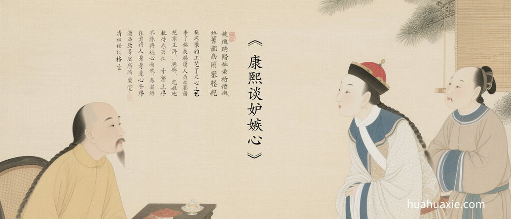 【神传文化】康熙谈妒嫉心