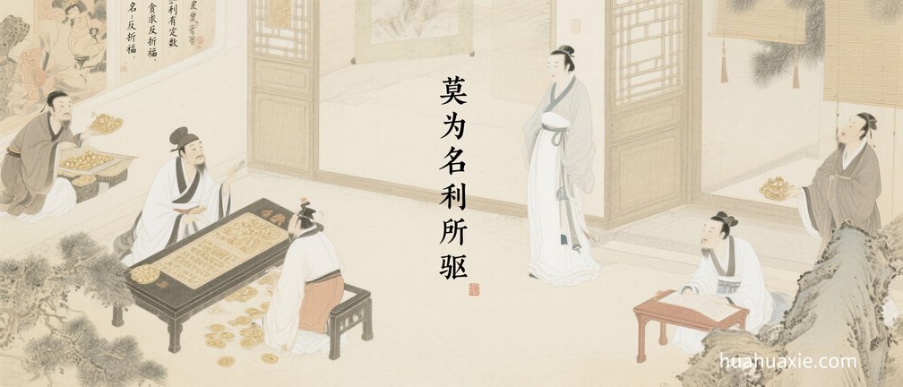 【神传文化】莫为名利所驱