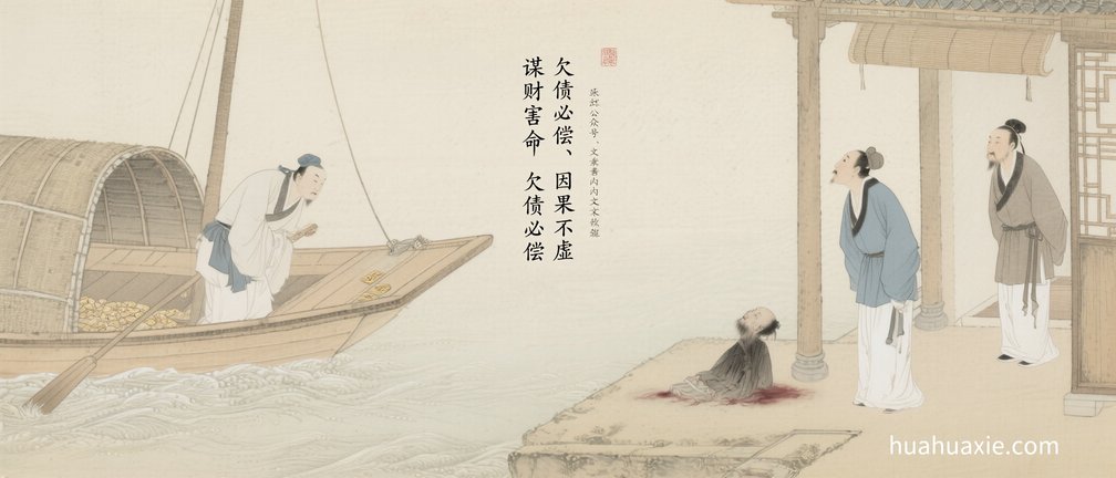 【神传文化】谋财害命　欠债必偿