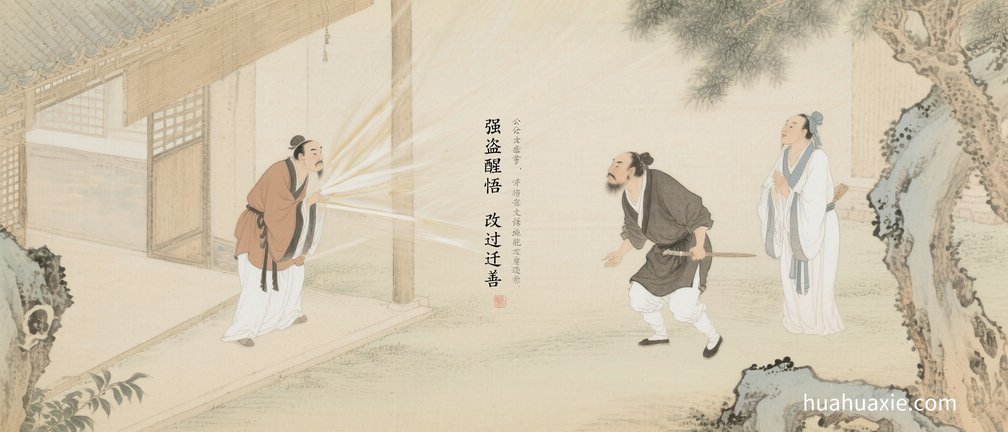 【神传文化】强盗醒悟　改过迁善