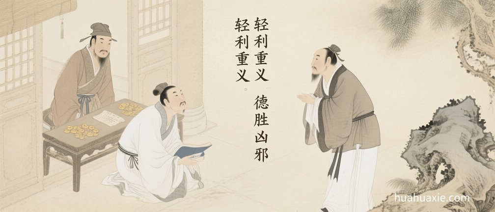 【神传文化】轻利重义　德胜凶邪