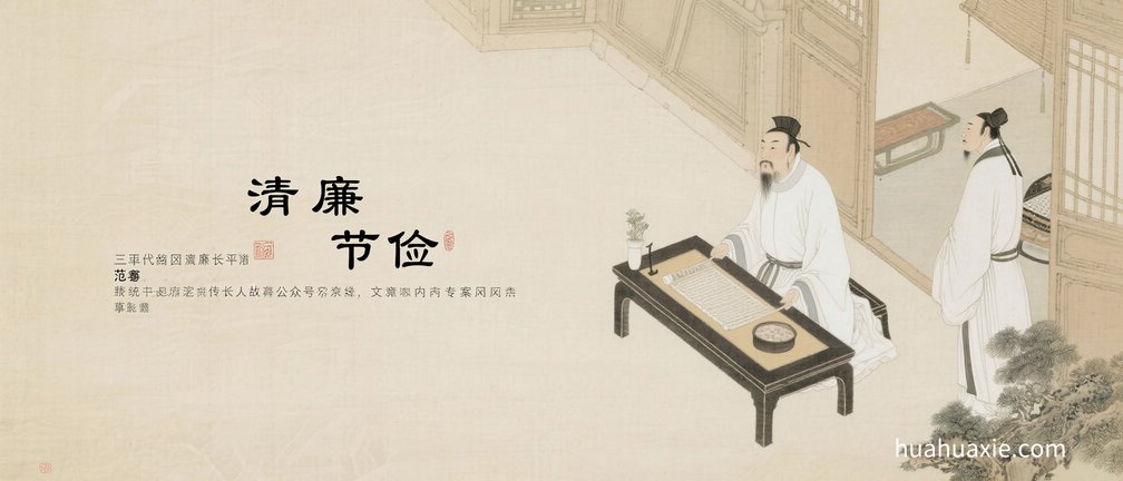 【神传文化】清廉　节俭