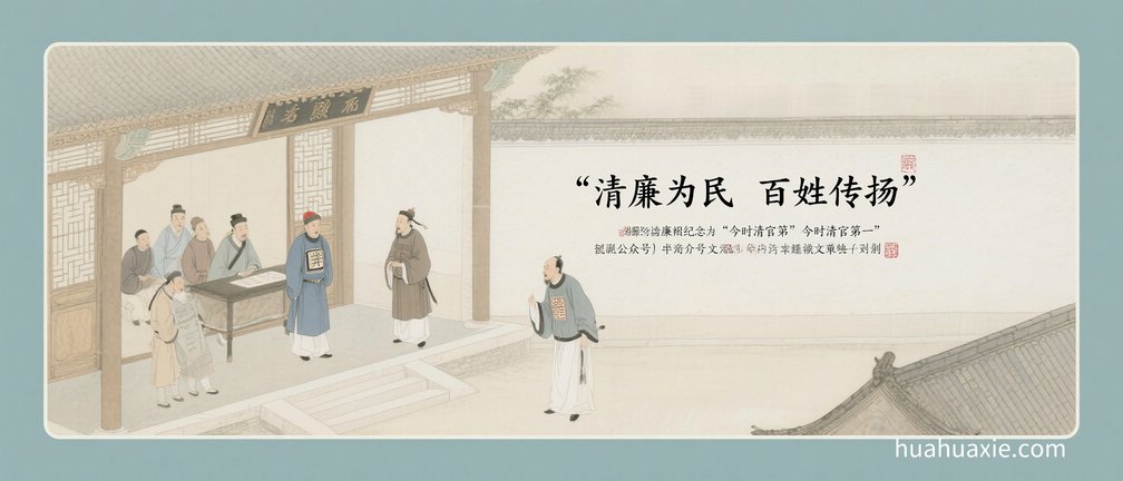 【神传文化】清廉为民 百姓传扬