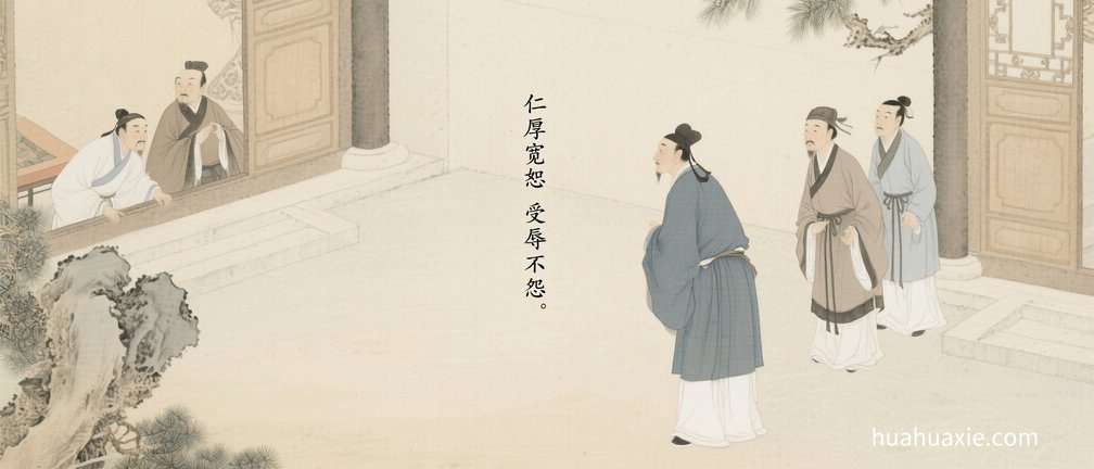 【神传文化】仁厚宽恕　受辱不怨