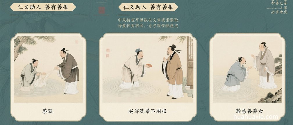 【神传文化】仁义助人　善有善报