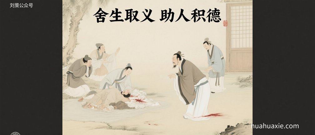 【神传文化】舍生取义　助人积德
