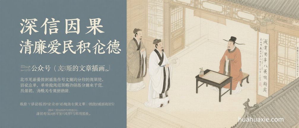 【神传文化】深信因果　清廉爱民积德