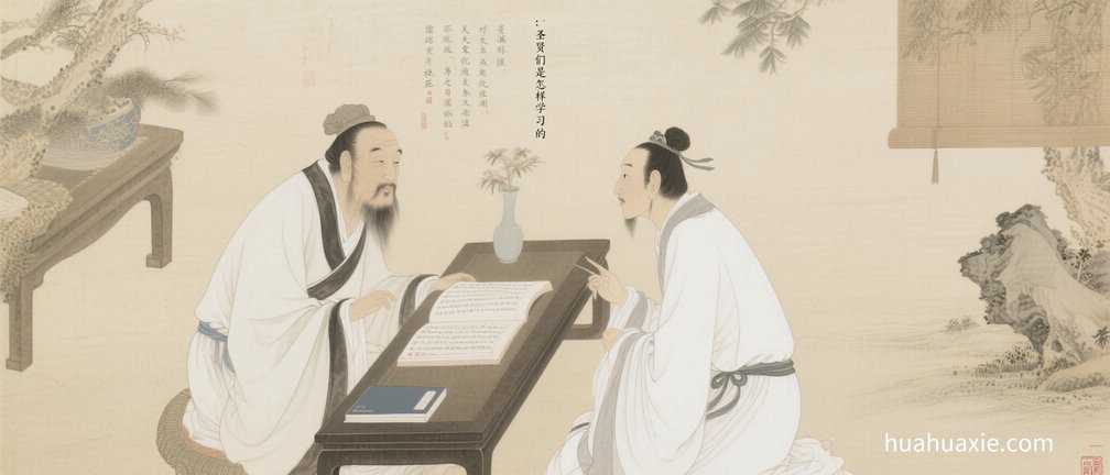 神传文化：圣贤们是怎样学习的