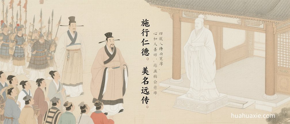 【神传文化】施行仁德　美名远传