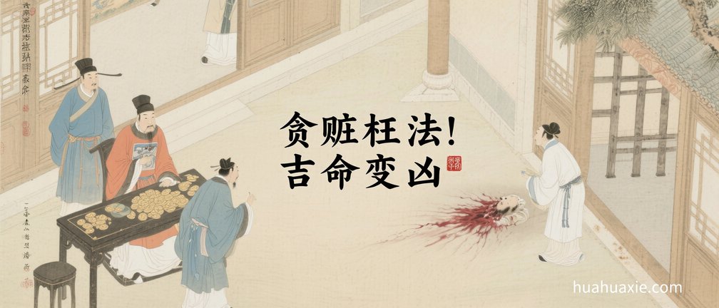 【神传文化】贪赃枉法　吉命变凶
