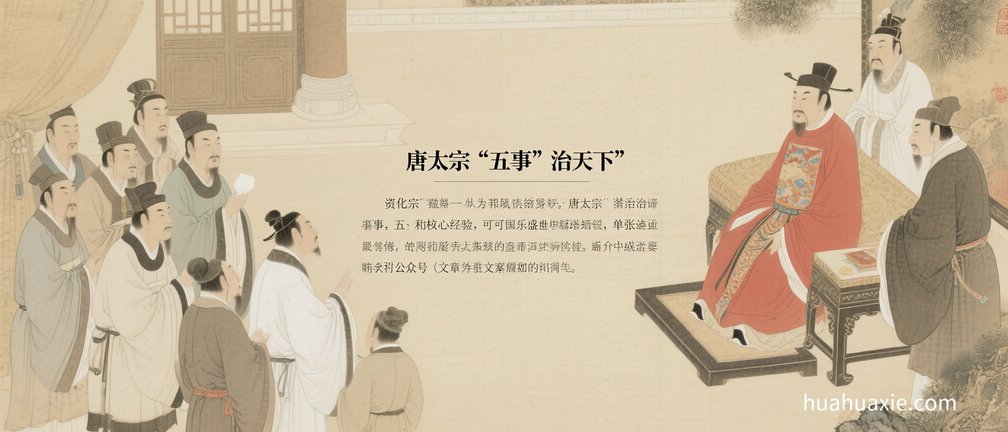 【神传文化】唐太宗“五事”治天下