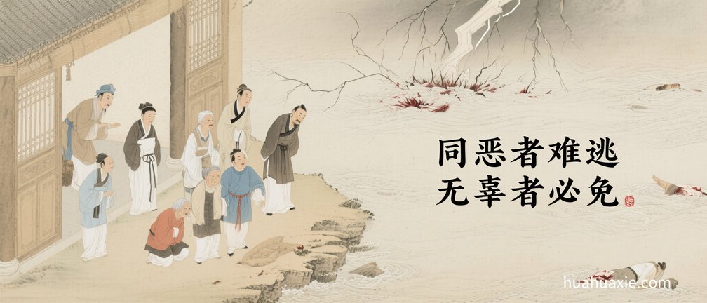 【神传文化】同恶者难逃　无辜者必免