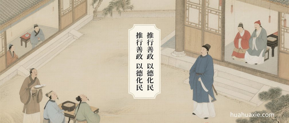 【神传文化】推行善政　以德化民