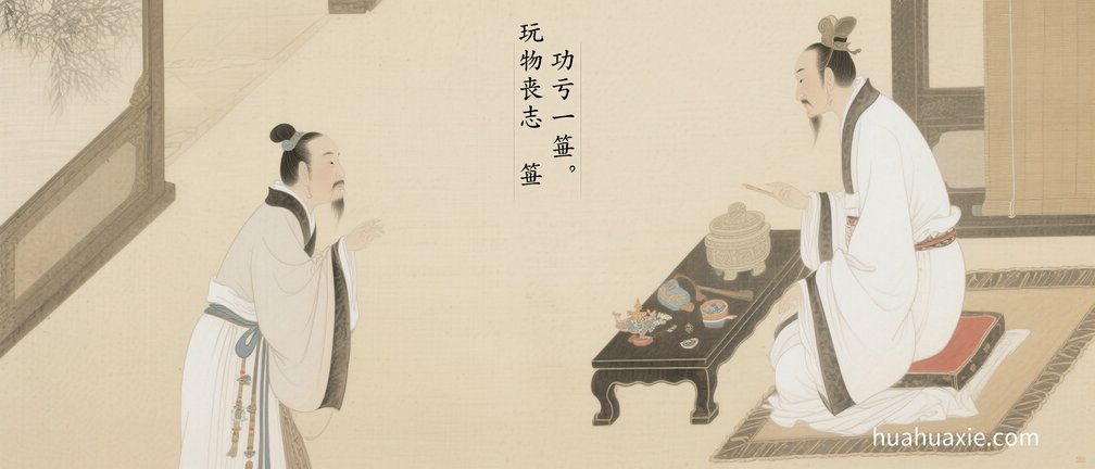 【神传文化】玩物丧志　功亏一篑