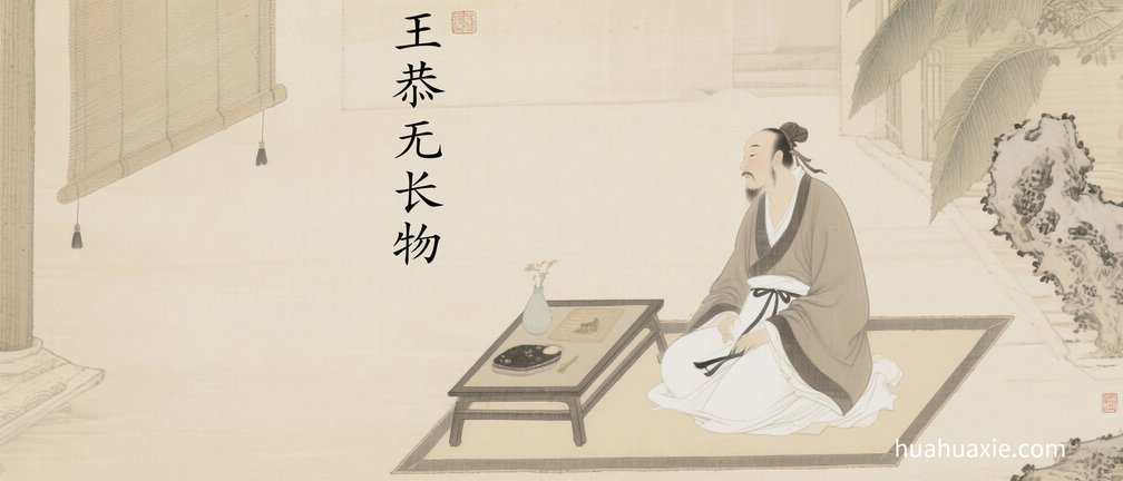 【神传文化】王恭无长物