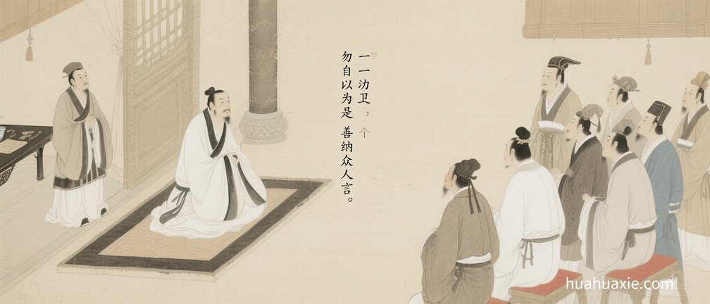【神传文化】勿自以为是　善纳众人言