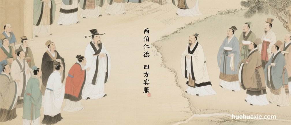 【神传文化】西伯仁德　四方宾服