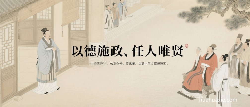 【神传文化】以德施政　任人唯贤