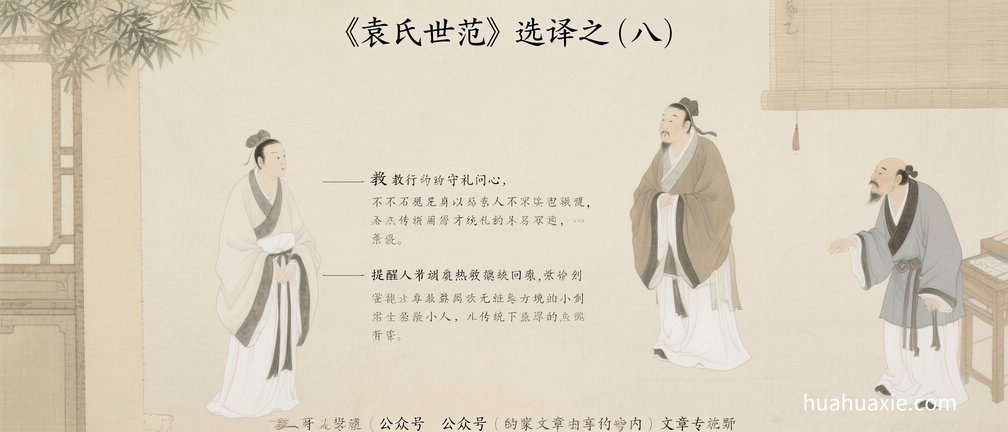 【神传文化】《袁氏世范》选译之（八）