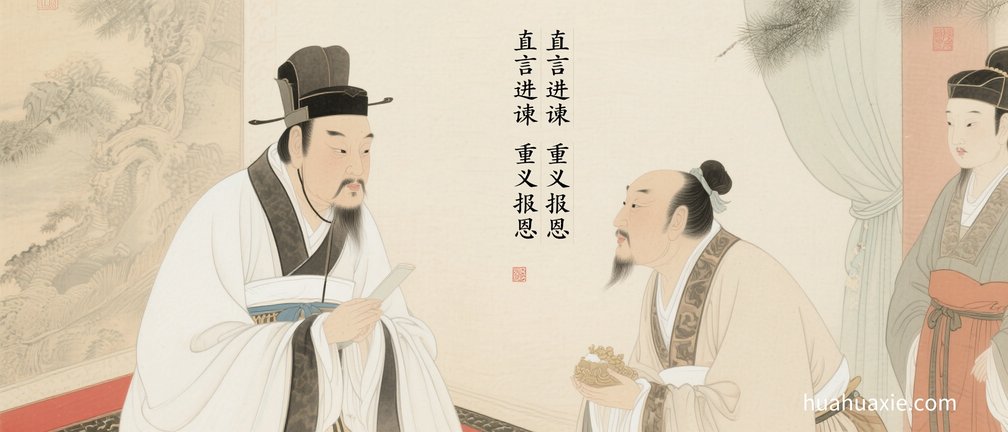 【神传文化】直言进谏　重义报恩