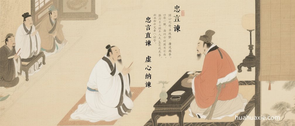 【神传文化】忠言直谏　虚心纳谏