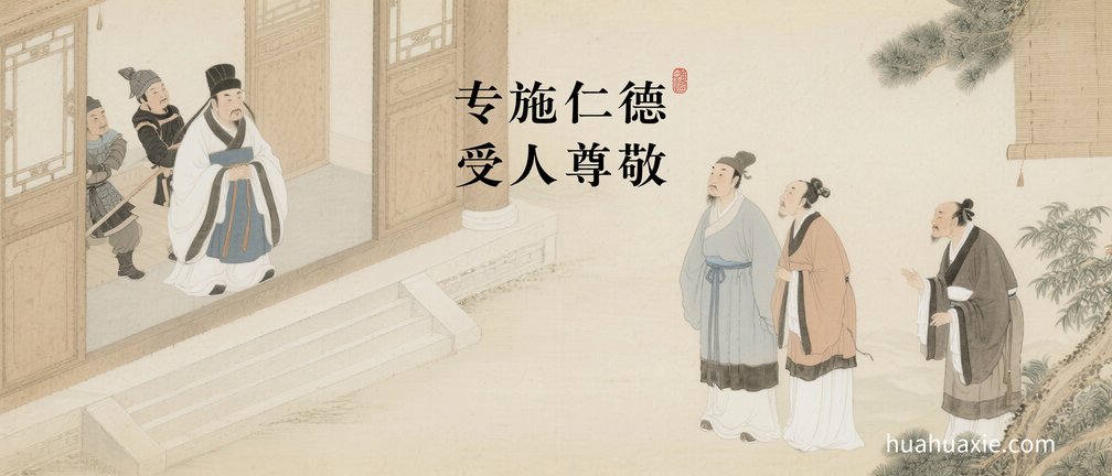 【神传文化】专施仁德　受人尊敬