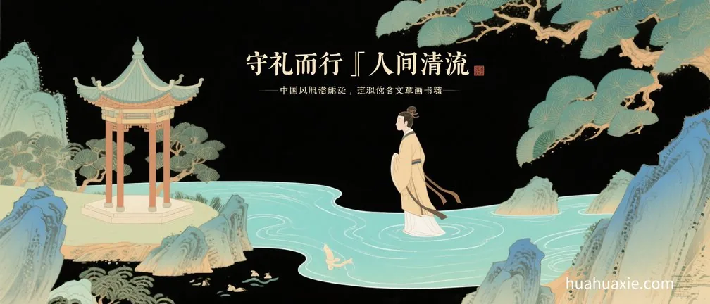 守礼而行　人间清流