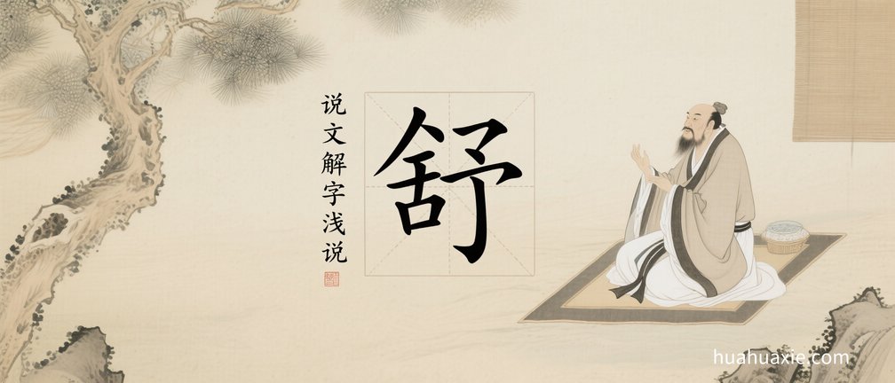 说文解字浅说“舒”