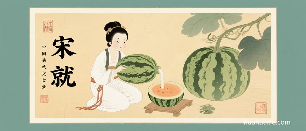宋就“灌瓜”