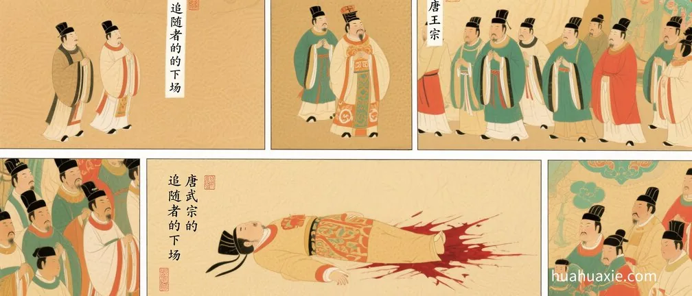 唐武宗的追随者的下场