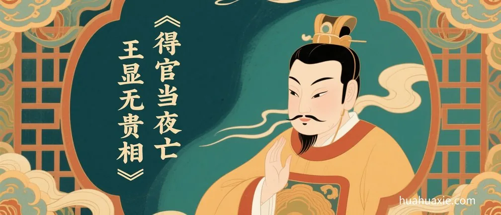 王显无贵相　得官当夜亡