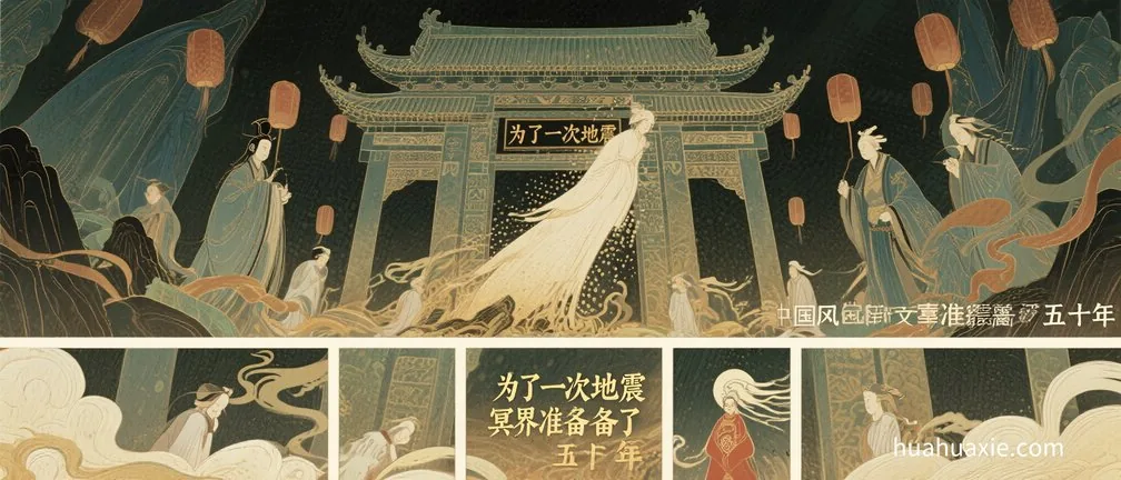 为了一次地震  冥界准备了五十年