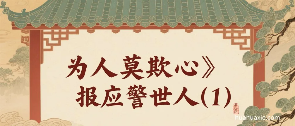 为人莫欺心　报应警世人(1)