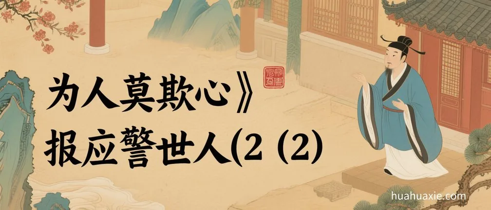 为人莫欺心　报应警世人(2)