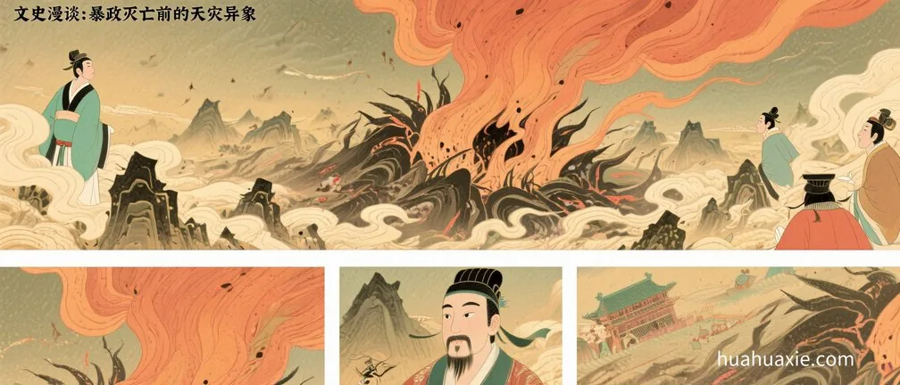 文史漫谈：暴政灭亡前的天灾异象