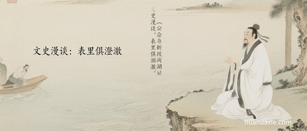 文史漫谈：表里俱澄澈