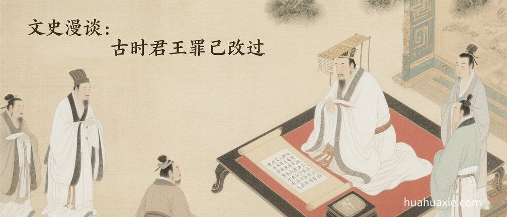 文史漫谈：古时君王罪己改过
