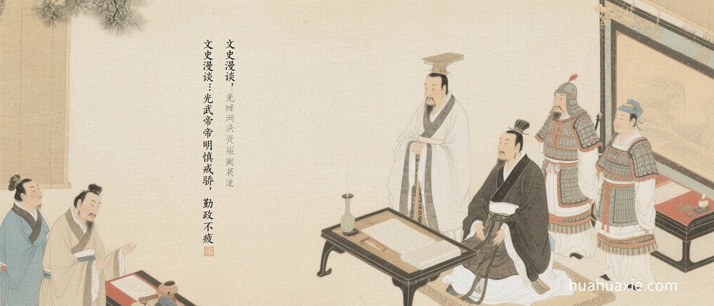 文史漫谈：光武帝明慎戒骄，勤政不疲